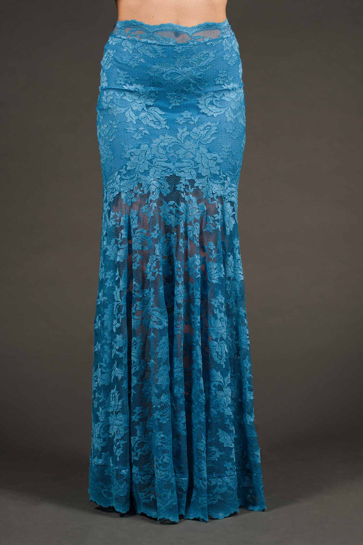 Long Skirt with Flare Bottom