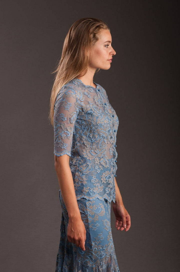 Elegante Spitzenbluse