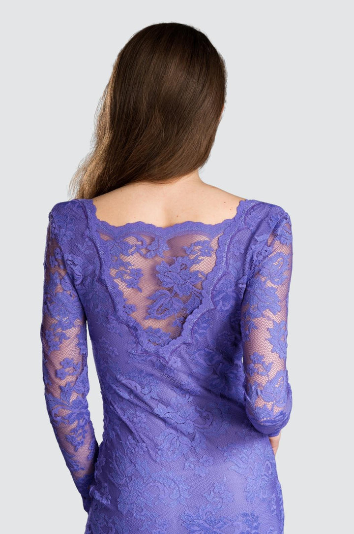Lila Cocktailkleid