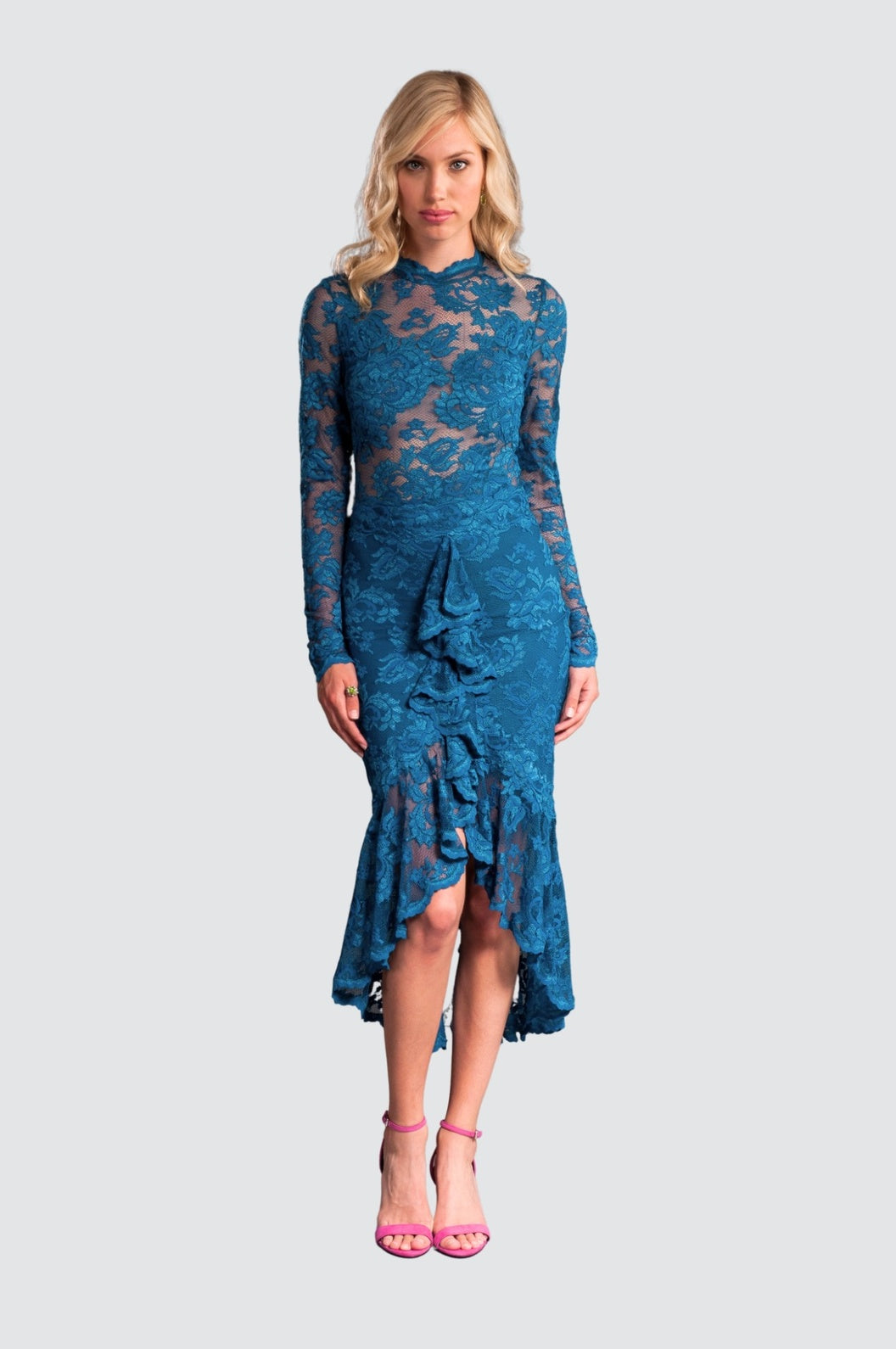 Lace Top with Long Sleeves