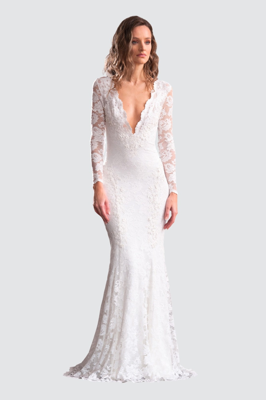 olvis lace wedding dresses Tulle Bridal