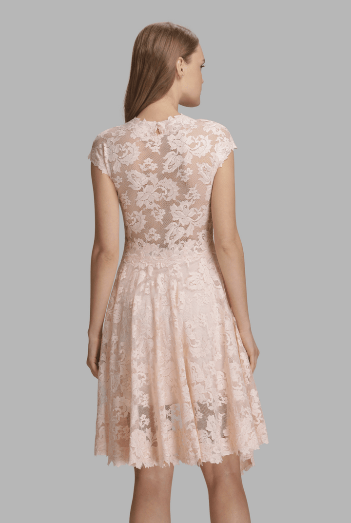 High-low frill dress-2