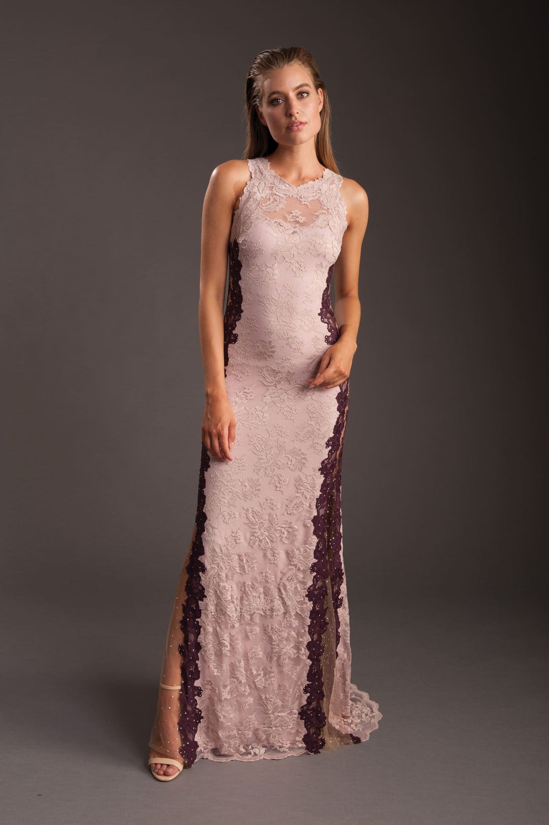 Mermaid Long Vanilla Gown With Swarovski´s-0