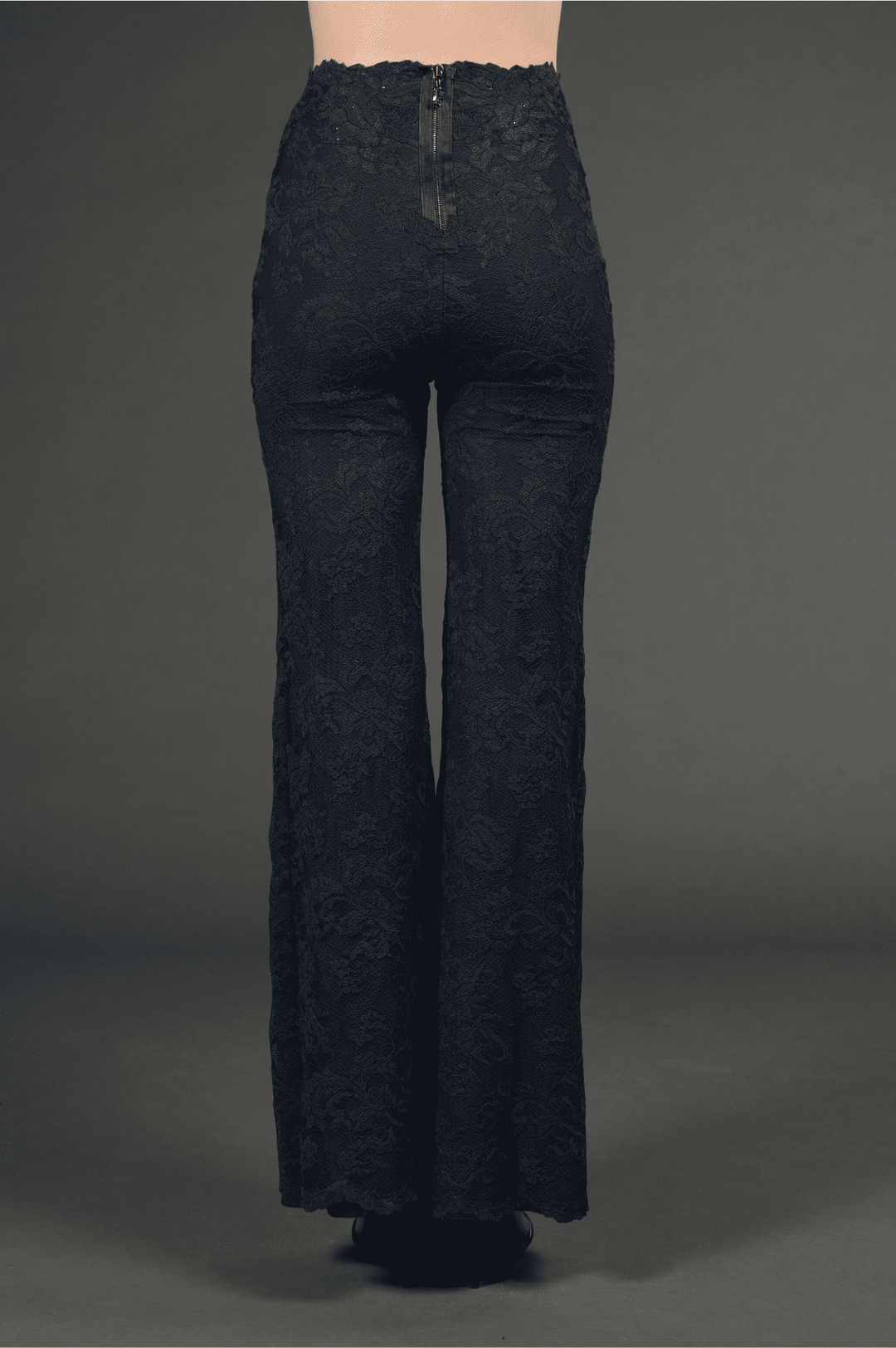 Lace Trousers with Swarovski Crystals-5