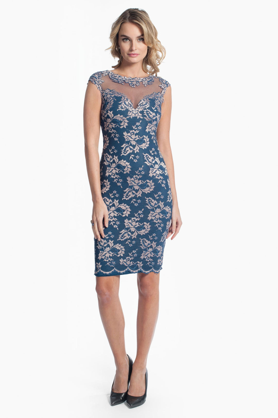 Infinity Lace Cocktail Dress-0