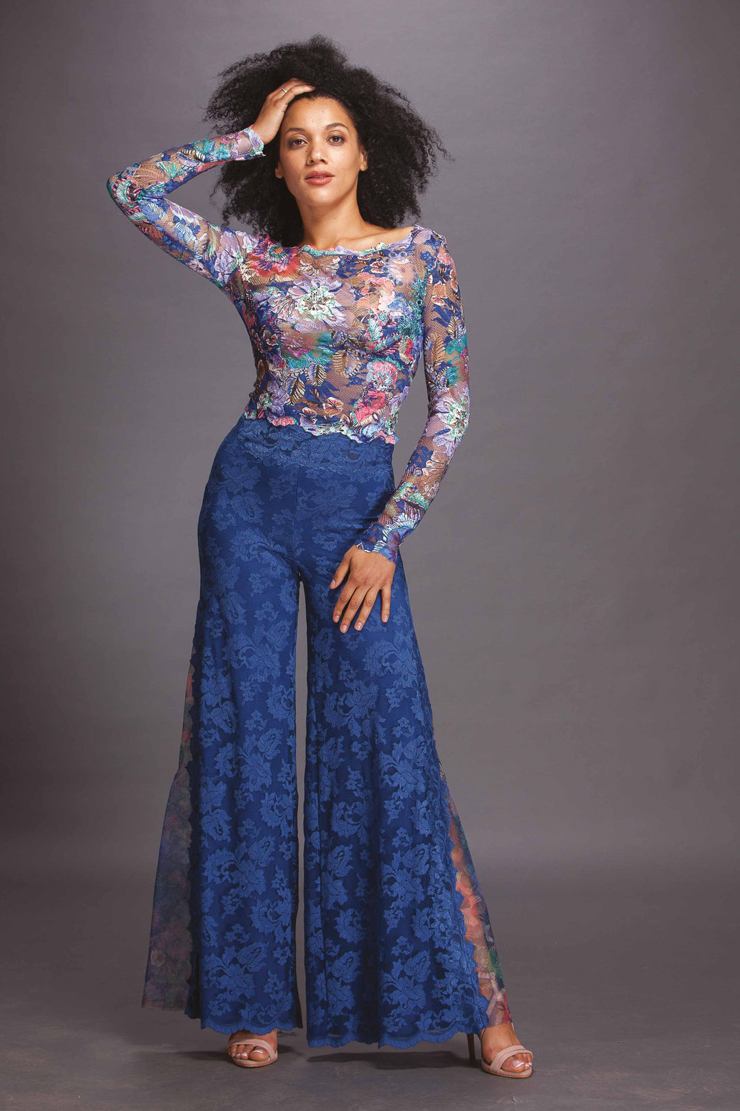 Floral Long Sleeved Top-5