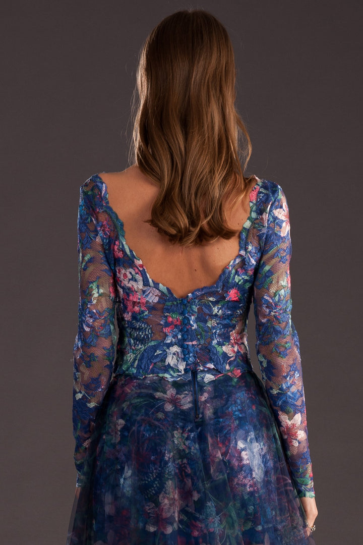 Floral Long Sleeved Top-3