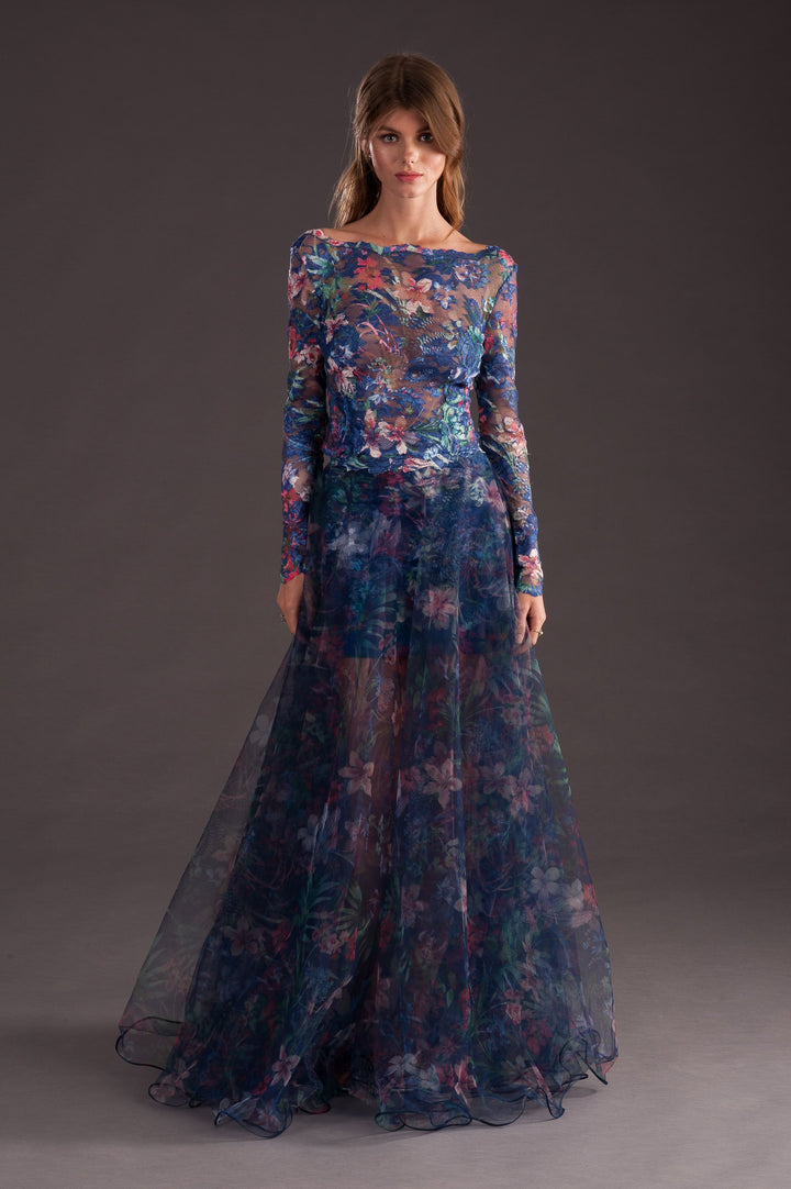 Floral Long Sleeved Top-4