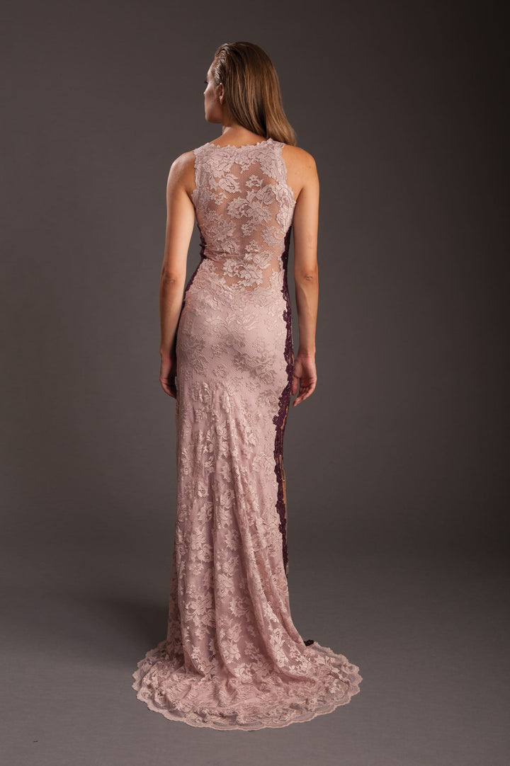 Mermaid Long Vanilla Gown With Swarovski´s-1