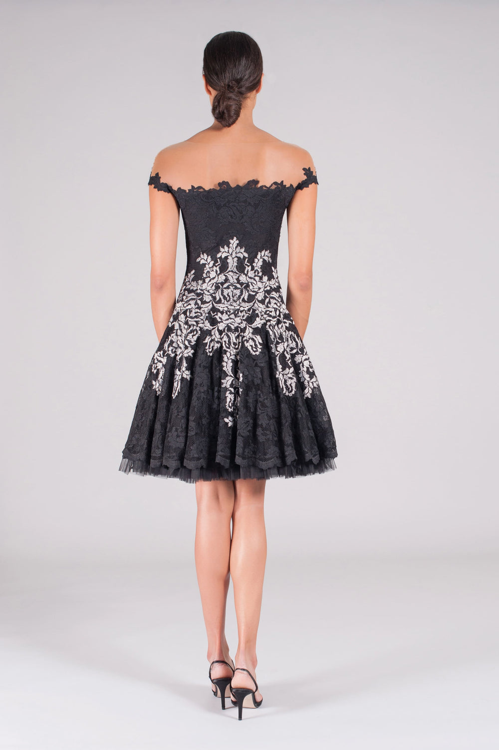 A-Line Off-Shoulder Dress-1