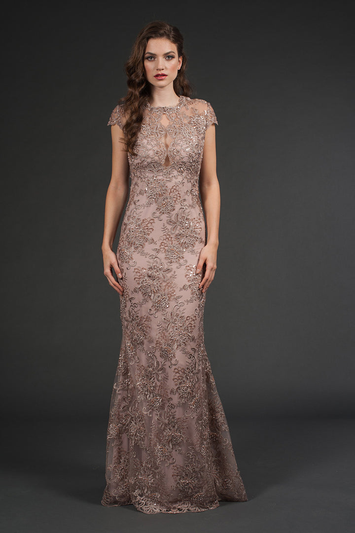 Blush Shimmering Gown-0