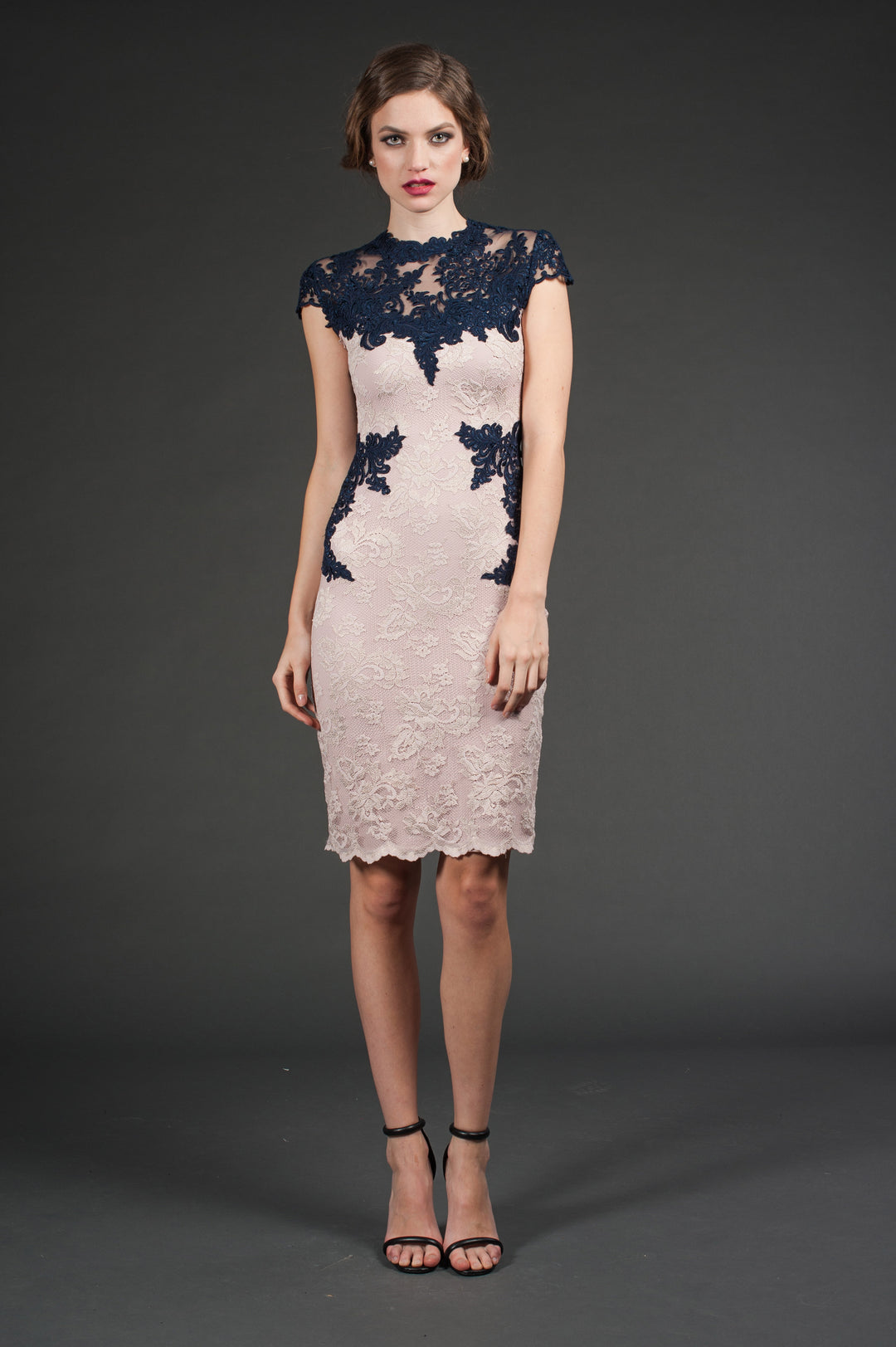 Dream Cap Sleeve Cocktail Dress-0