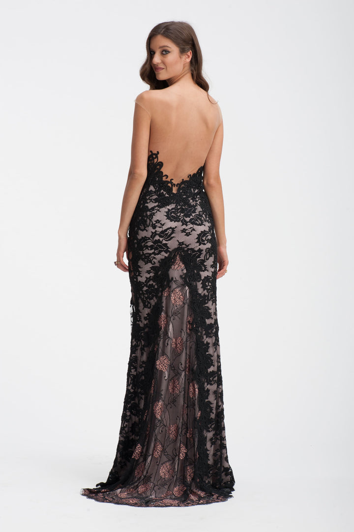 Fleur Mermaid Elegance Long Gown-1