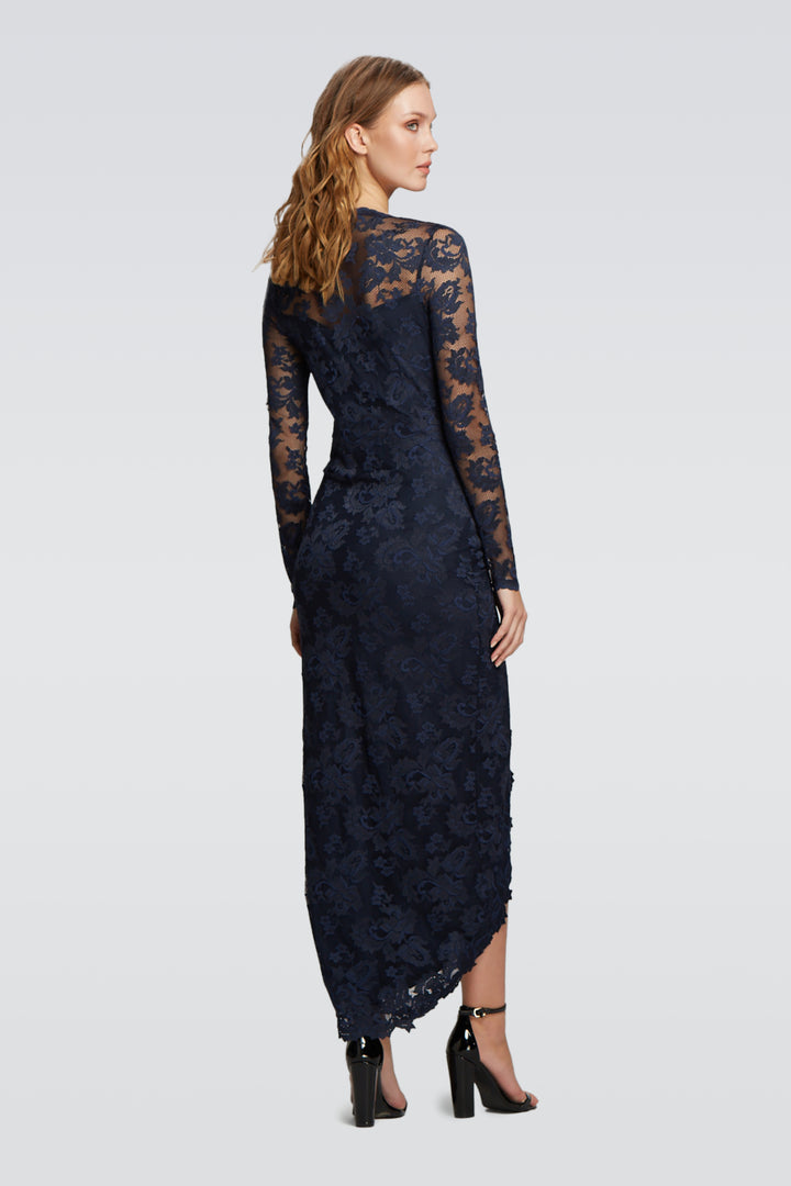 Midnight Blue Elegant Dress-1