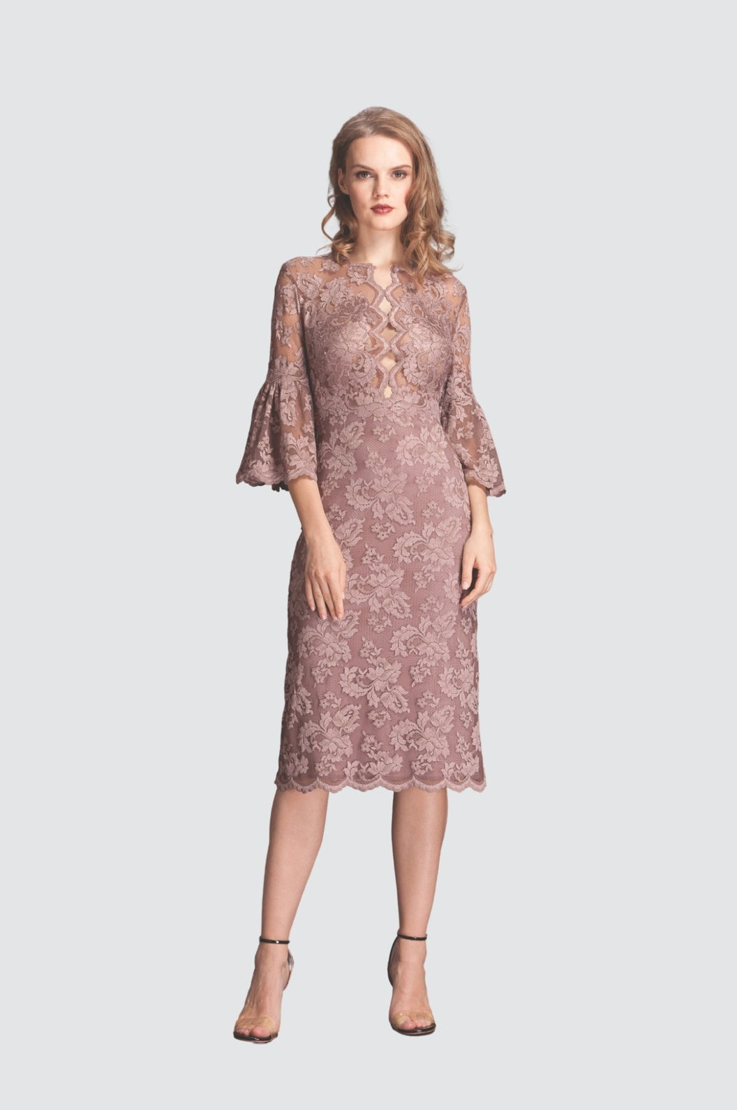 Chic Lace Midi Dress – Olvi's Lace