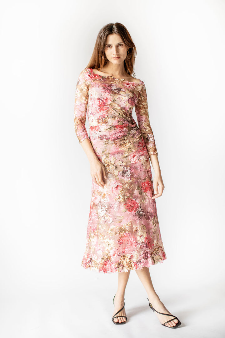 Zauberhafter Garten A-Linien Kleid