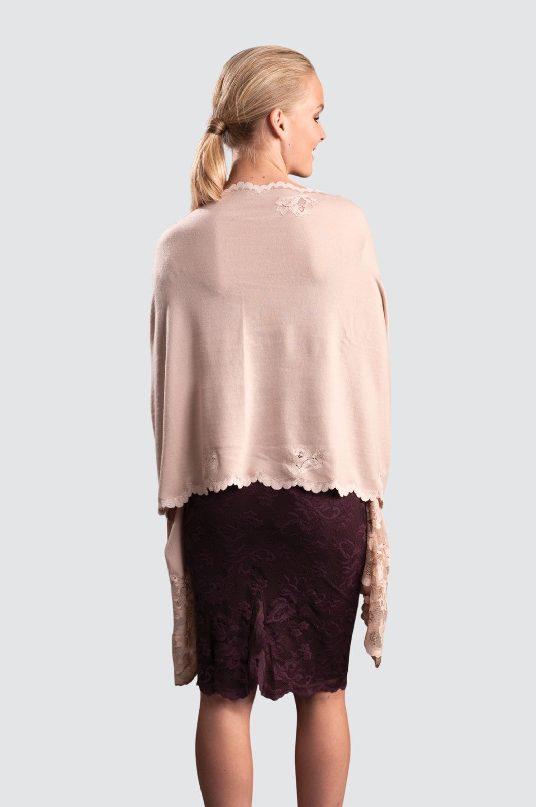 Cashmere & Lace Scarf