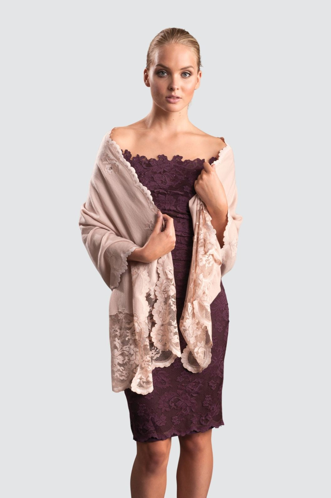 Cashmere & Lace Scarf