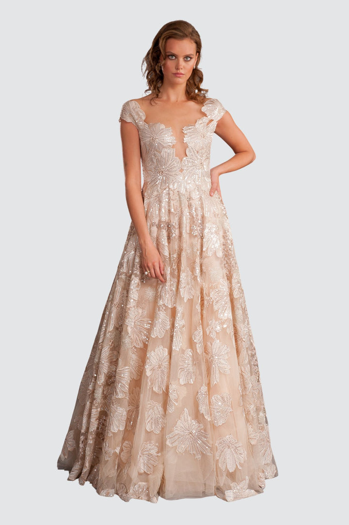 Desert Rose Couture-Kleid