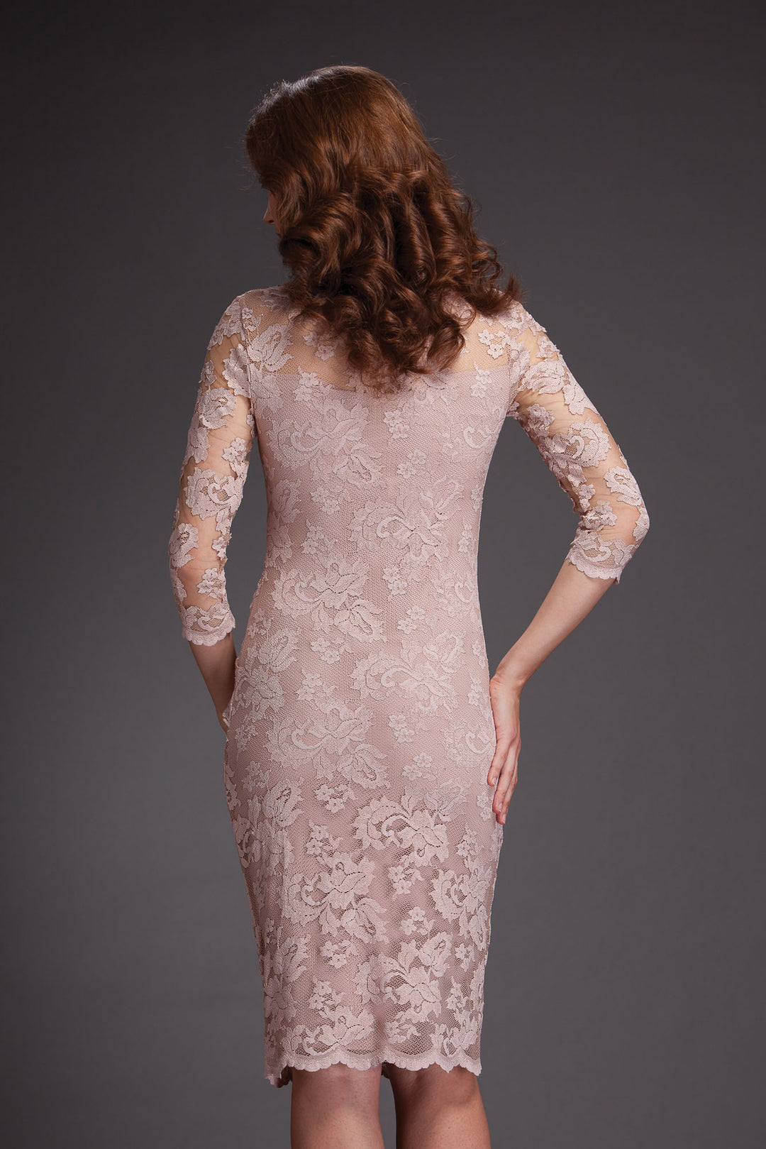 Cocktail lace dress-1