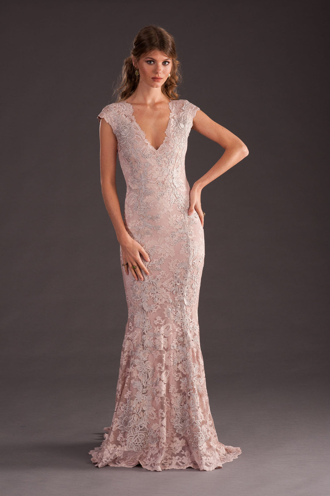 Classic Olvi’s Fit n’ Flare Long Gown-0
