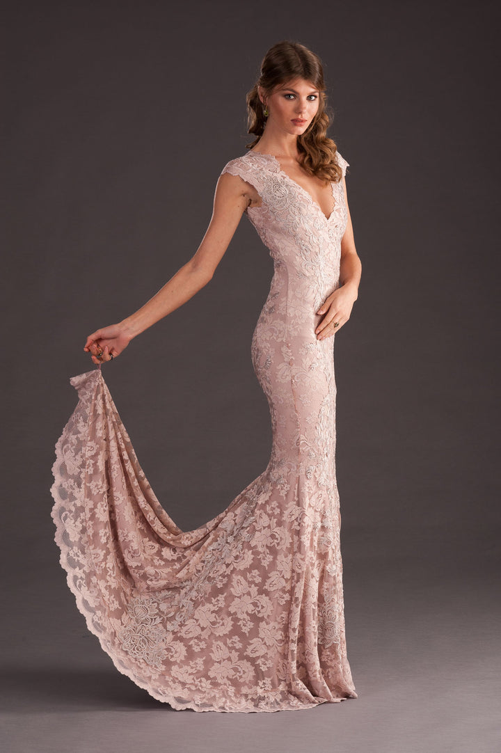 Classic Olvi’s Fit n’ Flare Long Gown-4
