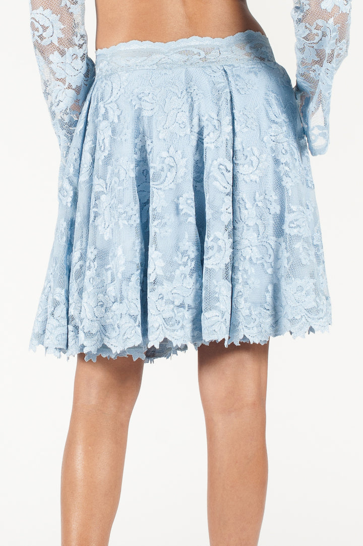 Mini Lace Skirt-2
