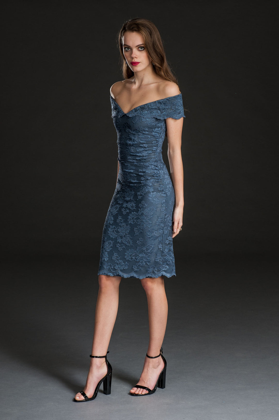 Off-Shoulder Elegant Dress-1