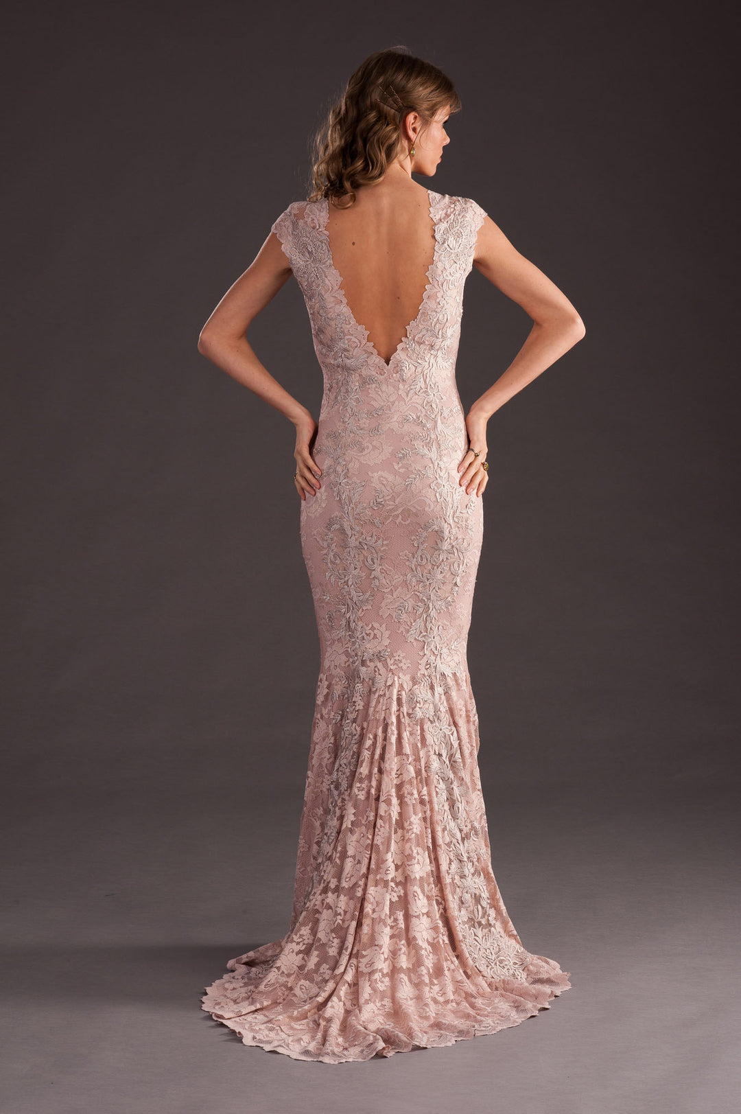Classic Olvi’s Fit n’ Flare Long Gown-2