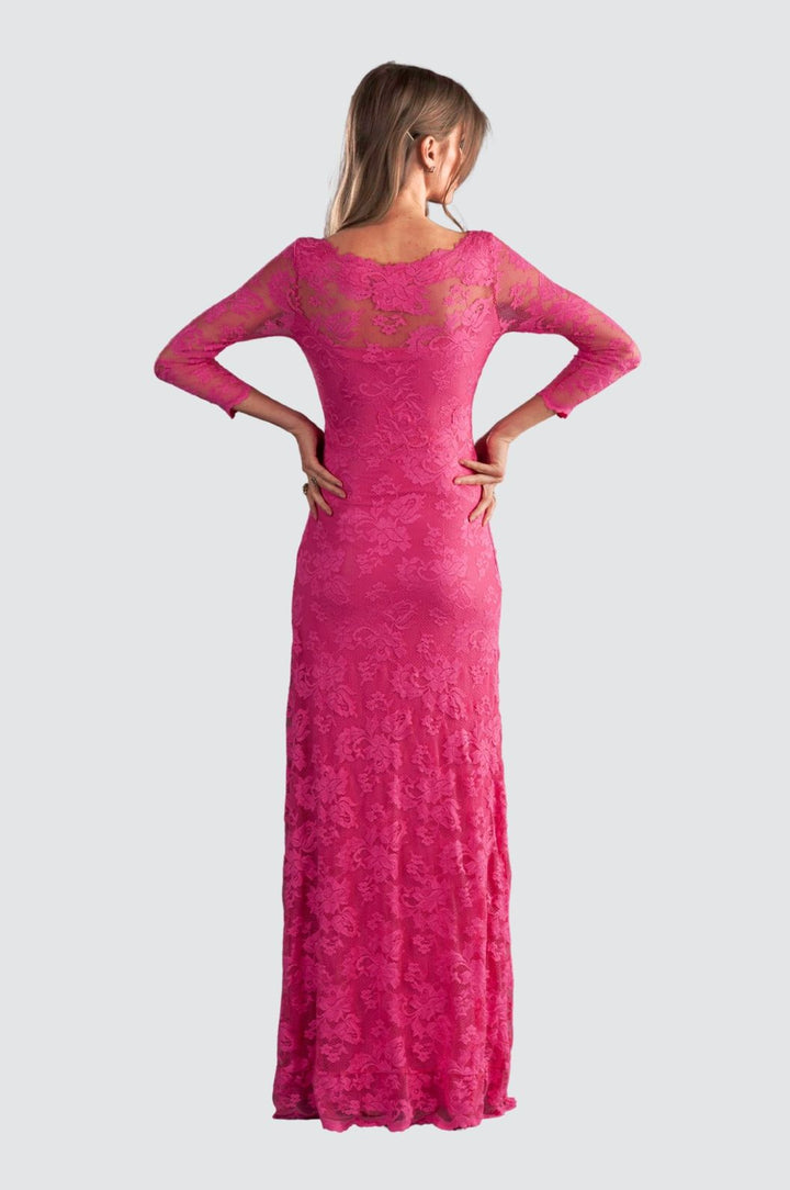 Robe longue avec cristaux SW