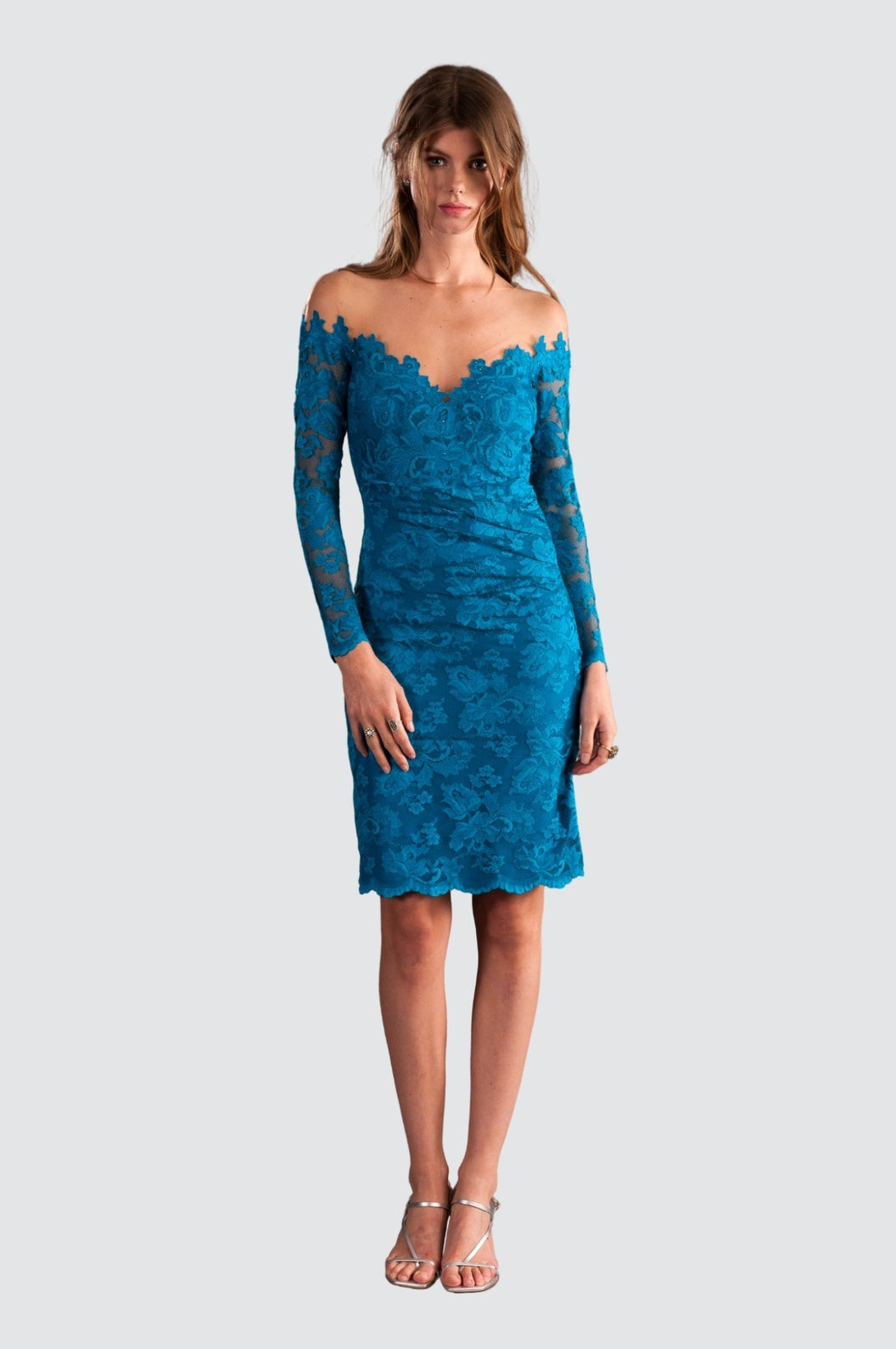 Off-shoulder Cocktail Dress Off-shoulder Cocktail Dress