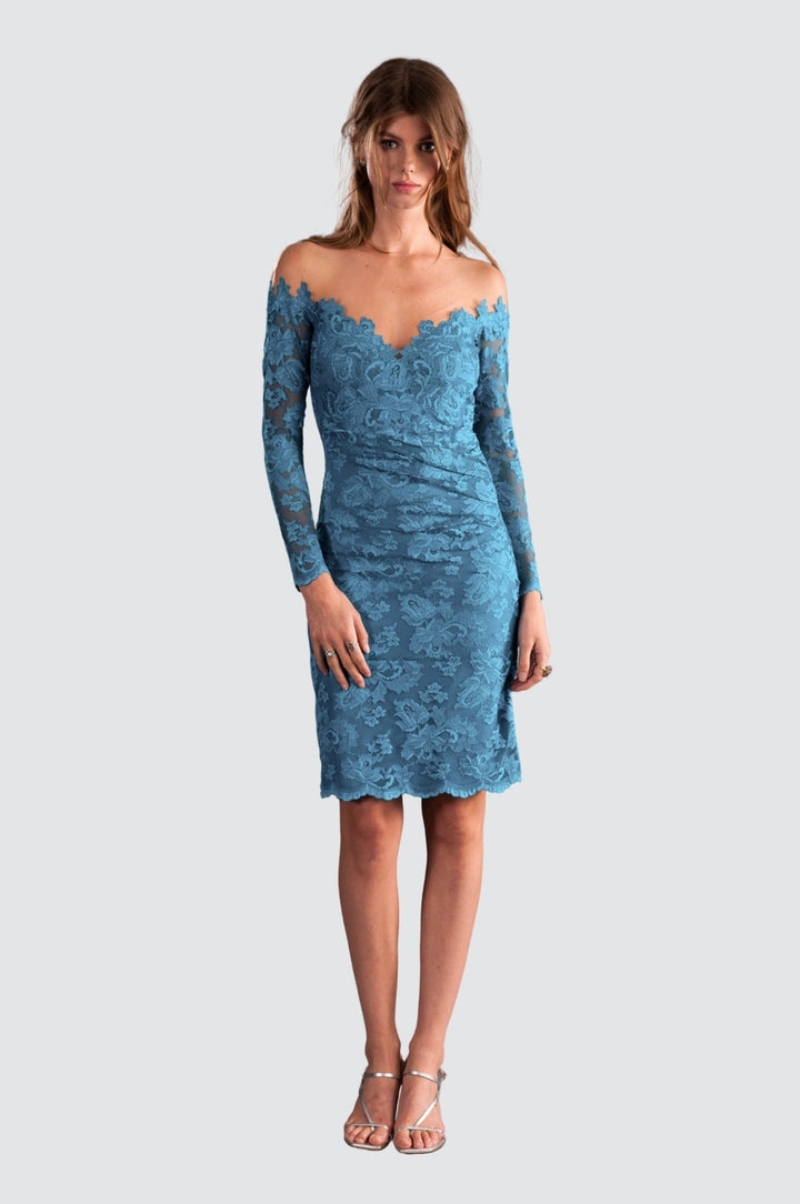 Off-shoulder Cocktail Dress