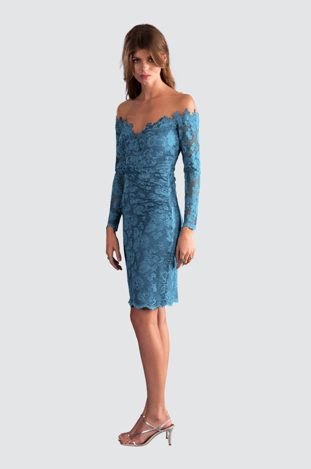 Off-shoulder Cocktail Dress