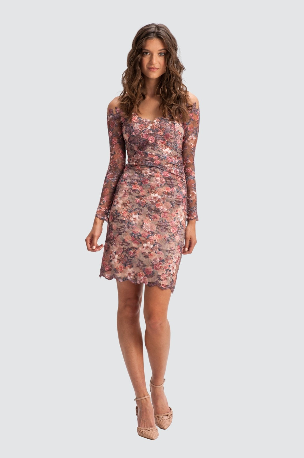 Off-shoulder Cocktail Dress