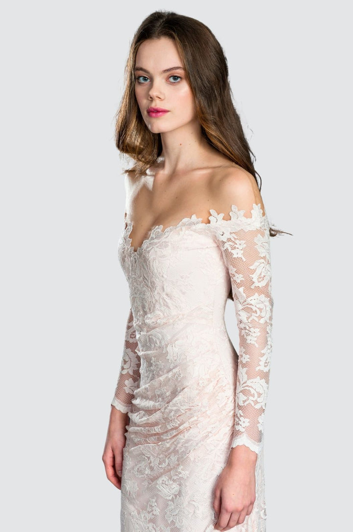 Off Shoulder Lace Dress