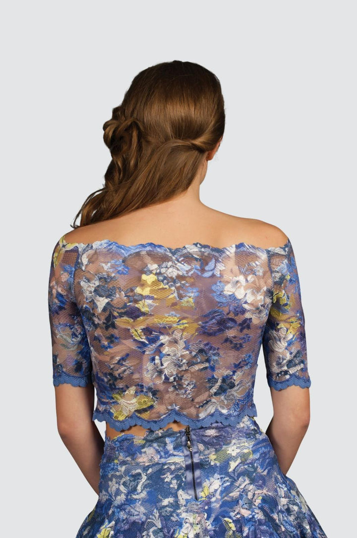 Jupe en tulle citron vert