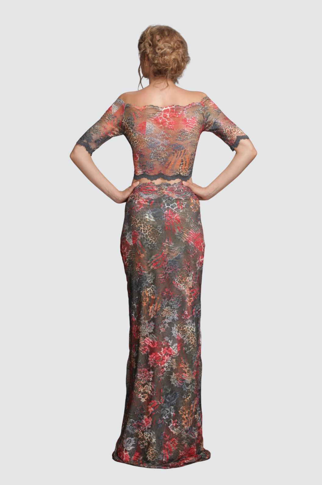 Jupe en tulle citron vert