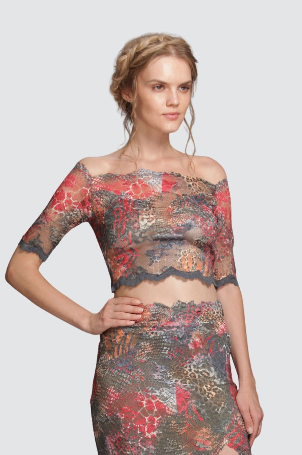 Jupe en tulle citron vert