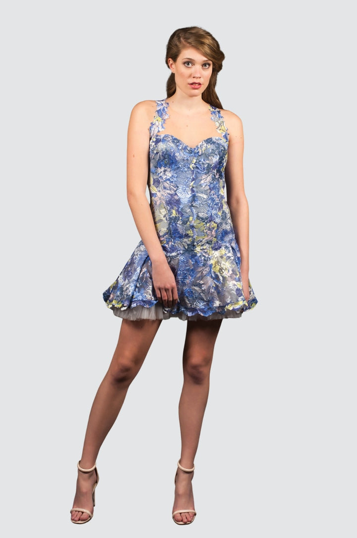 Lace Mini Cocktail Dress