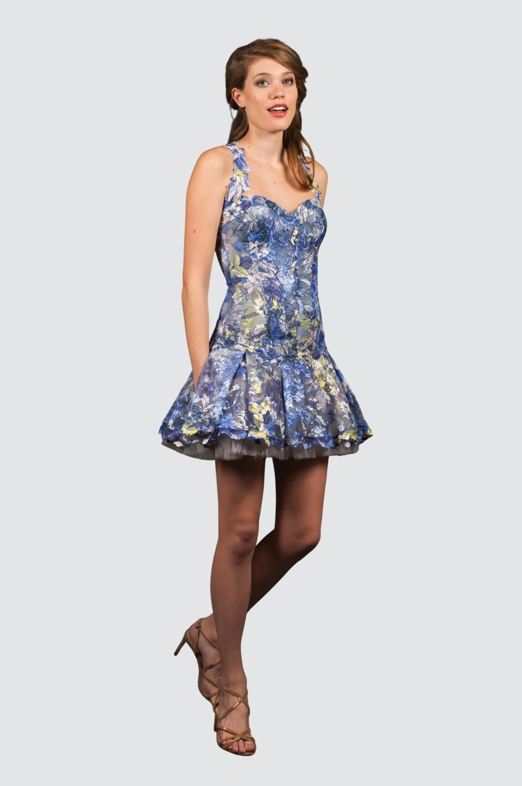 Lace Mini Cocktail Dress