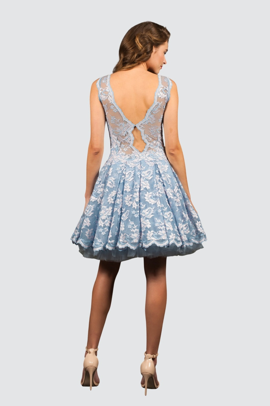 Lace Mini Cocktail Dress