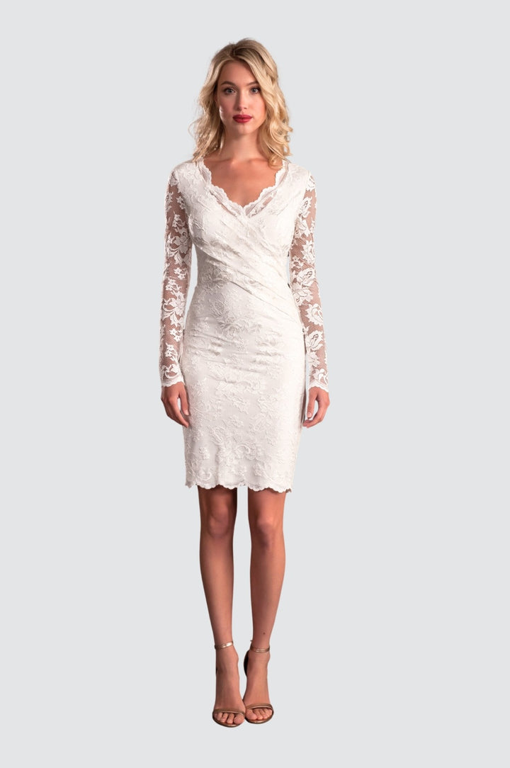 Full Sleeves Lace Dress