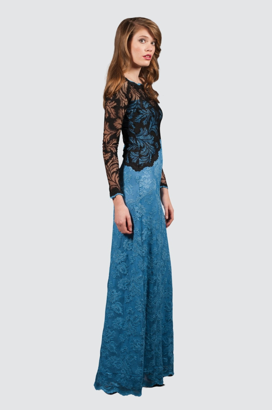 Lace Evening Gown