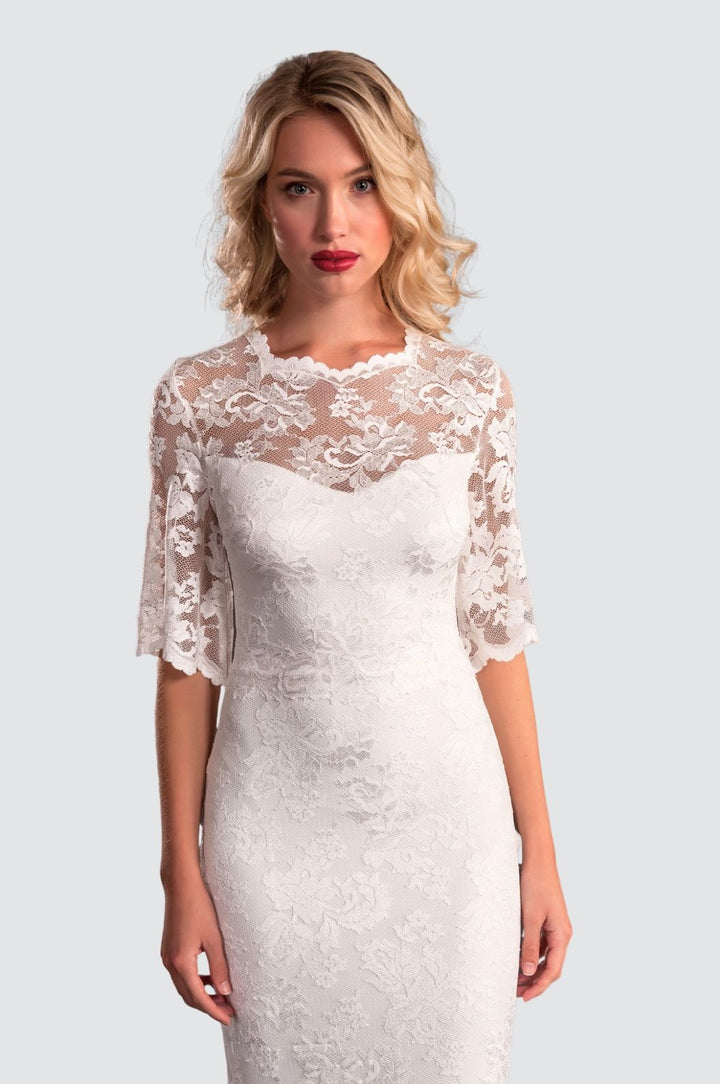 Klassisches Cocktailkleid aus Spitze