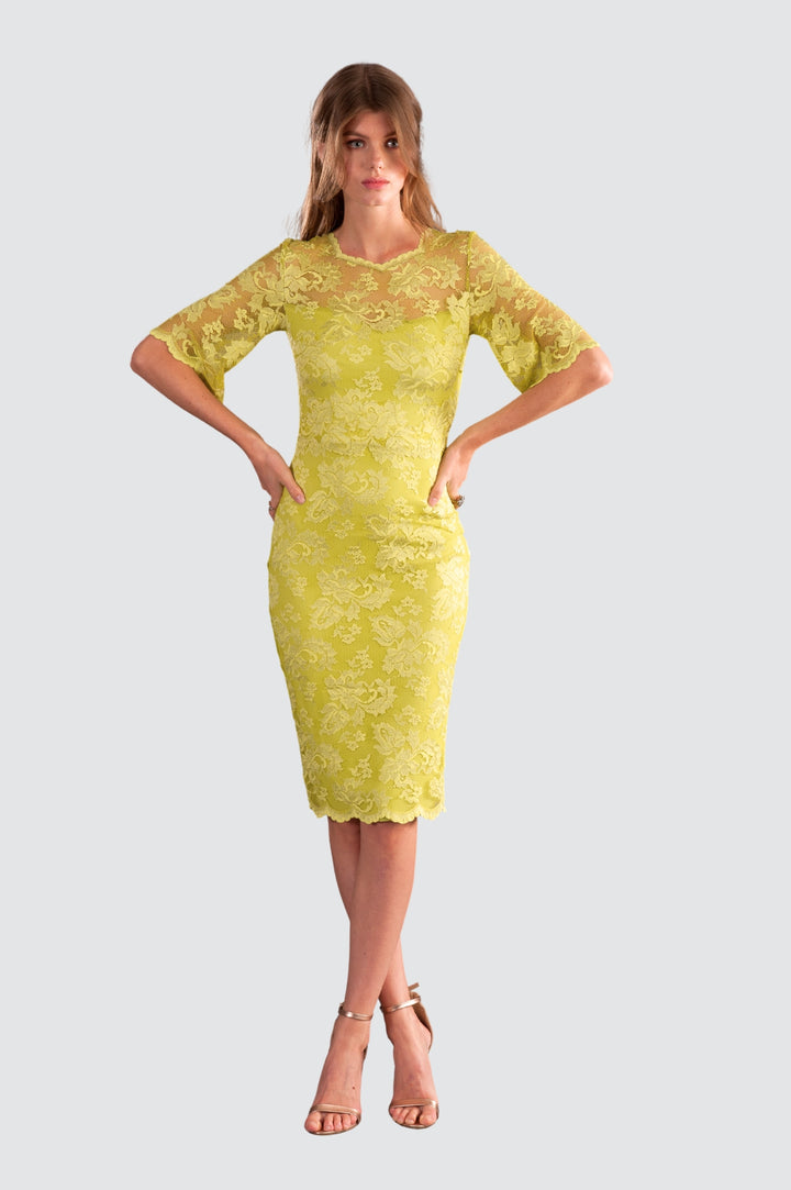 Klassisches Cocktailkleid aus Spitze