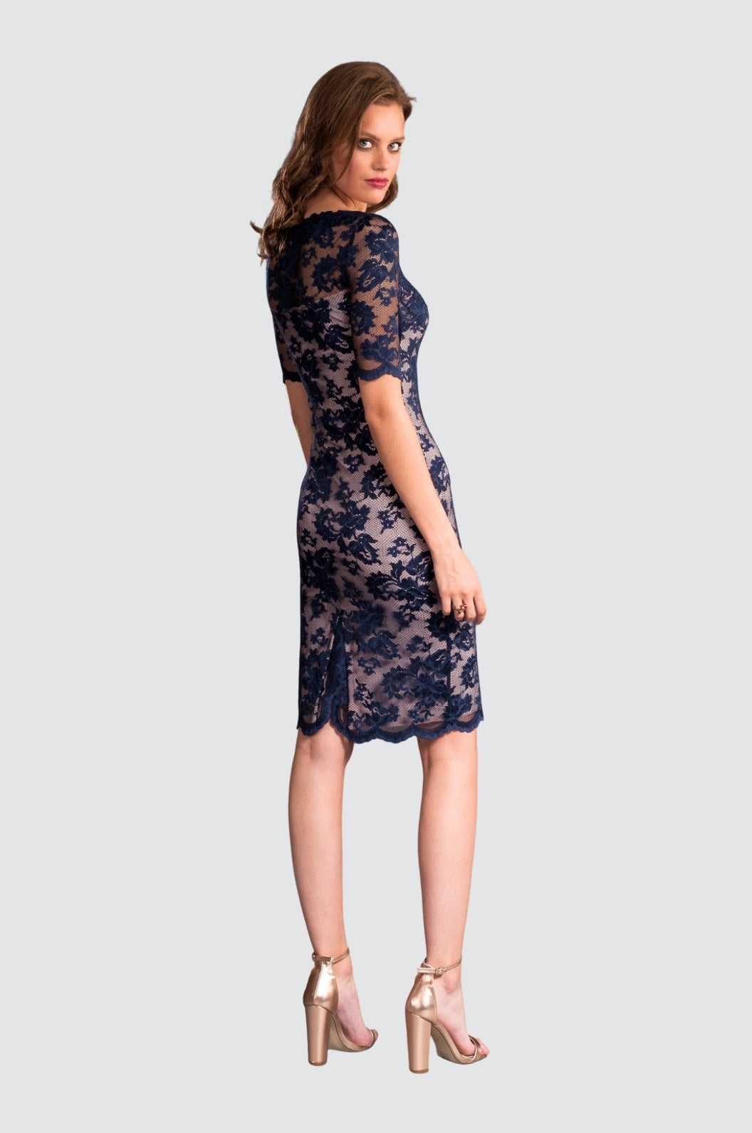 Chic Lace Cocktail Dress