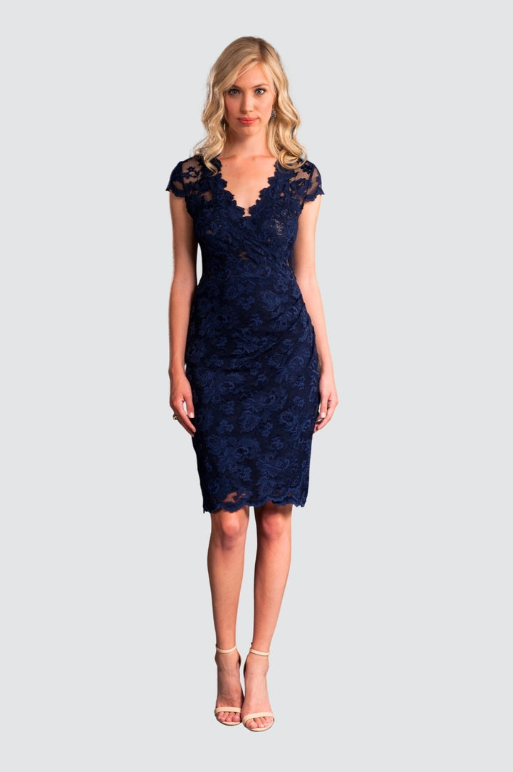 Delicate Mesh Cocktail Dress