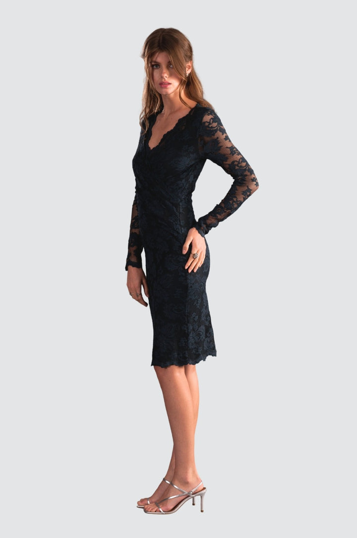 Black Classic Cocktail Dress