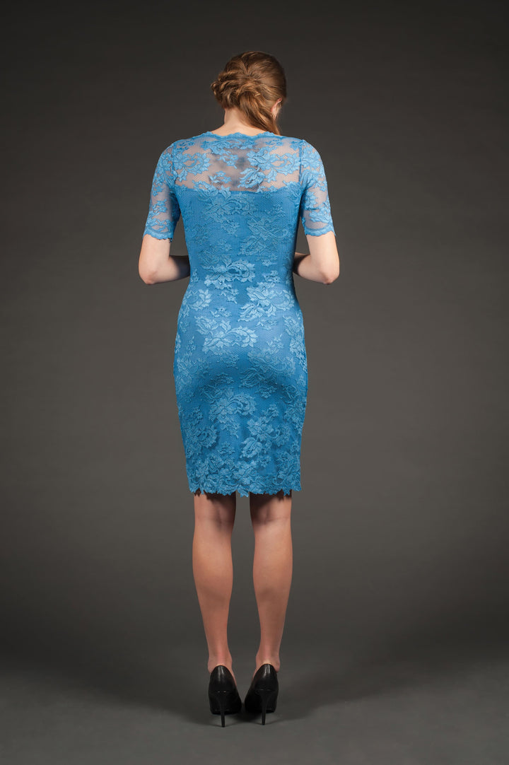 Lace Cocktail Dress-1