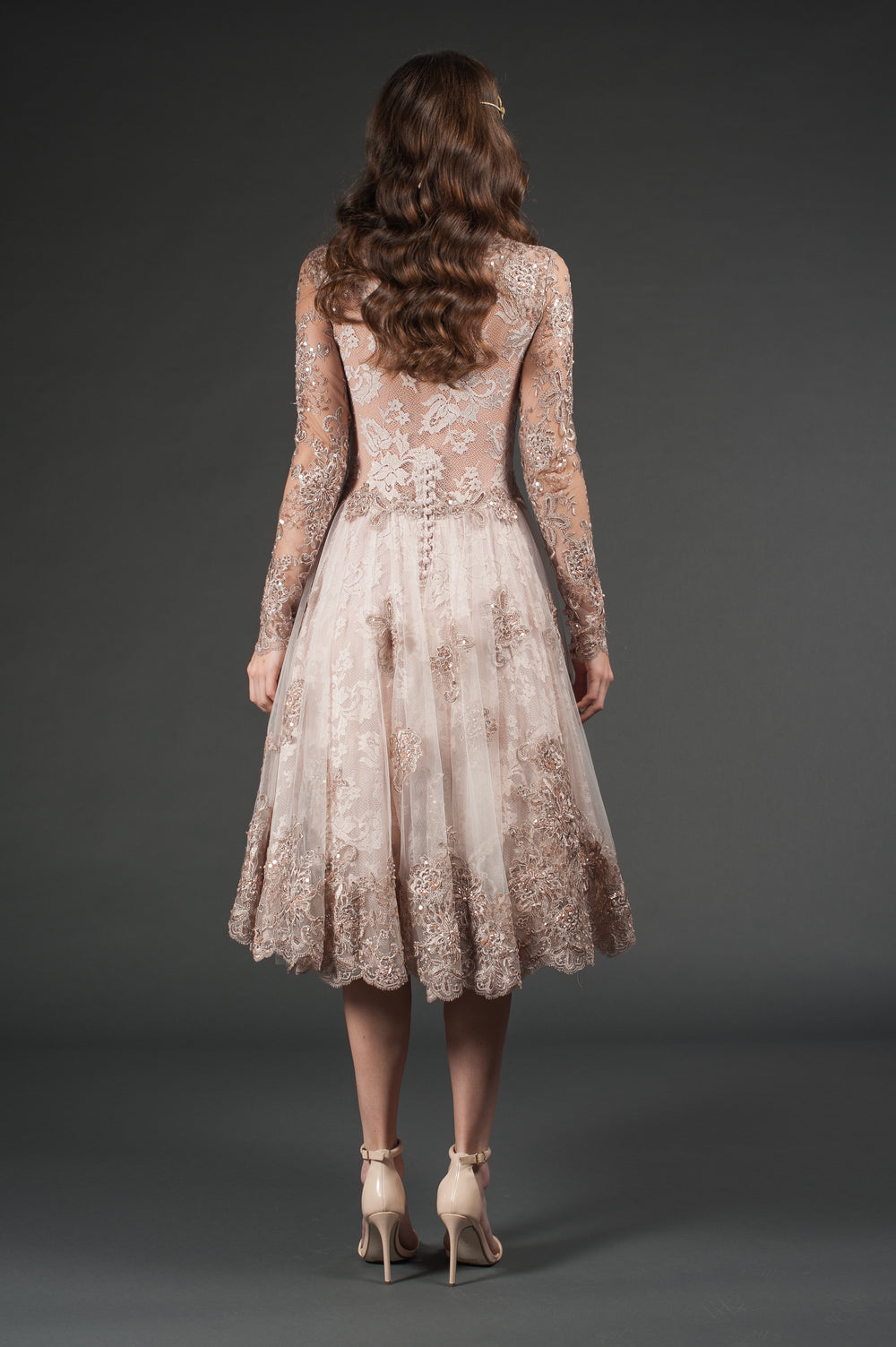 Rose Water Lace Dress-1